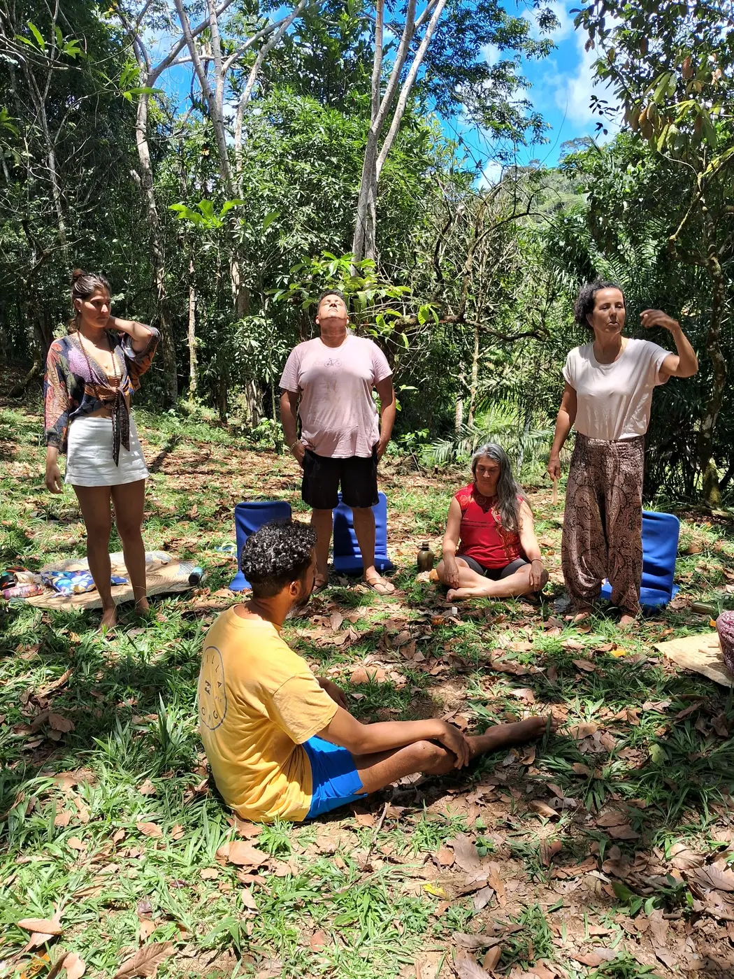 Vivência TSFI na floresta